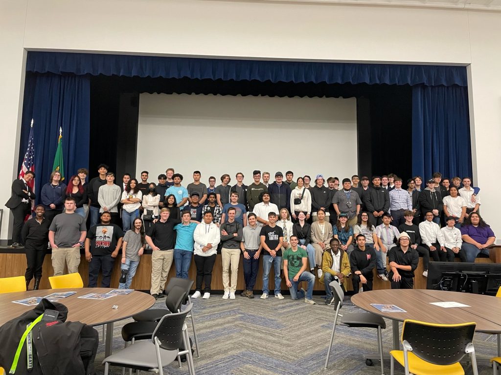 Group photo of Core Plus Aerospace summer 2022 interns.